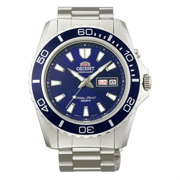Orient 東方錶(FEM75002D)經典潛水機械腕錶/藍面44.5mm｜樂天領券現折★全館特惠中★指定刷卡回饋10%