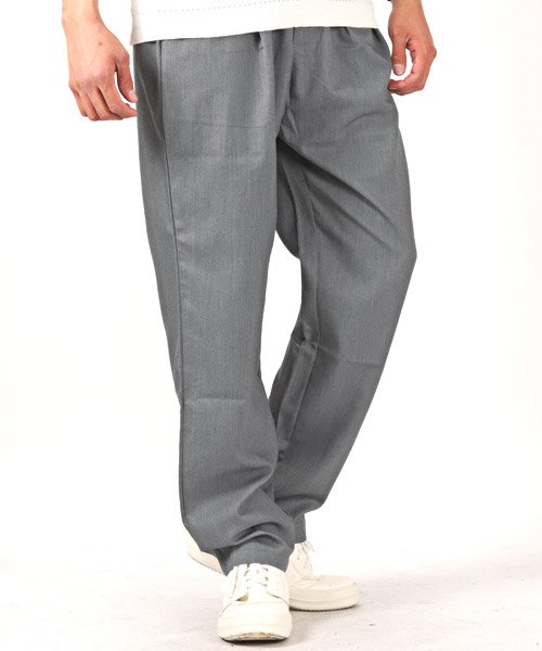 ラグスタイル Trストレッチ1タックスラックスワイドパンツ ワイドパンツ メンズ パンツ ワイド Trストレッチ 1タック メンズ グレー M Luxstyle 通販 Lineポイント最大1 0 Get Lineショッピング