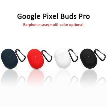 適用谷歌Pixel Buds Pro耳機硅膠保護套帶掛鉤超薄柔軟時尚套現貨