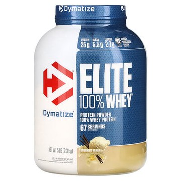 Dymatize, Elite 全乳清蛋白質粉，美味香草味，5 磅（2.3 千克）