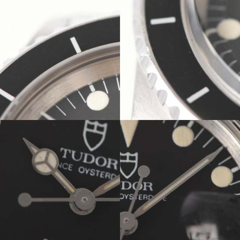 TUDOR チュードル ミニサブ 73090 ボーイズ SS 腕時計 自動巻き 黒文字盤 ABランク 中古 銀蔵 | LINEショッピング