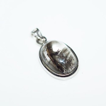 【喨喨飾品】銀鈦晶 純銀墜飾 M365