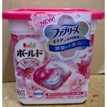 BOLD日本進口四合一洗衣膠囊(淡雅花香) 11入