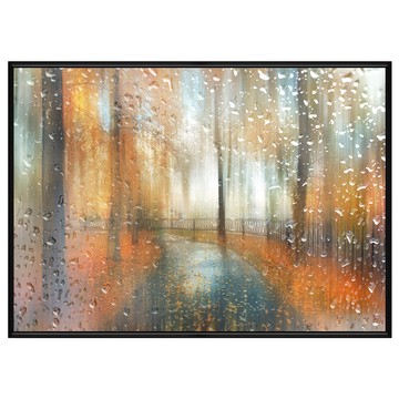 BOLUO GALLERY 菠蘿選畫所 掛畫 秋天第一場雨 APAA3402B  40 x 30cm  黑色