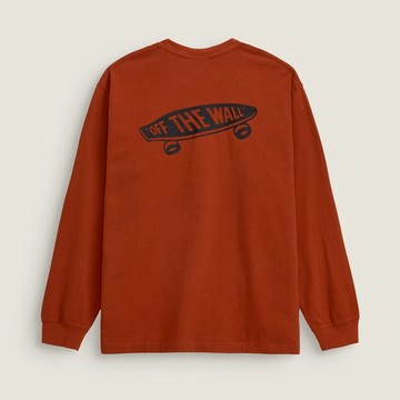 Premium LX LS Graphic Tee 紅色長袖T恤