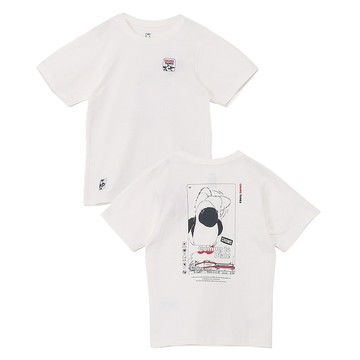CHUMS Tunes T-Shirt 童 短袖上衣 白色 CH211455W001