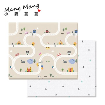 【Mang Mang 小鹿蔓蔓】兒童PVC遊戲地墊S款(城鎮街道)