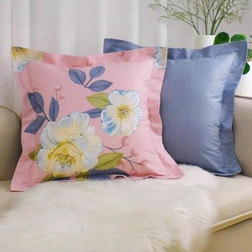 全棉 抱枕套不含芯靠枕套美式靠墊套長方形40x45x50x55x60x65