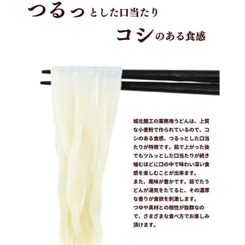 麺の城北 業務用うどん 100人分（1kg・10人前×10袋）