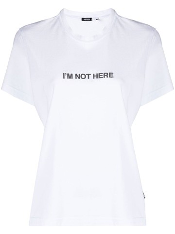 Aspesi `I`M Not Here` T-Shirt