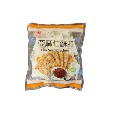 [家速配]福義軒亞麻仁蘇打餅 (每包淨重255g)
