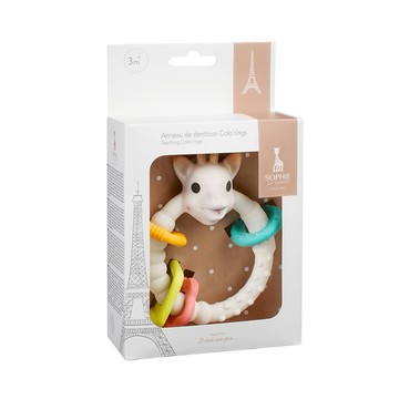 【Sophie La Girafe】色彩咬牙環✨送禮首選✨新生禮✨彌月禮✨育兒好物