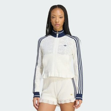 【adidas 愛迪達】 短版運動外套 女 - Originals KX6899