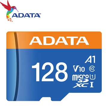 ADATA 威剛 128GB 100MB/s microSDXC TF UHS-I U1 A1 V10 記憶卡