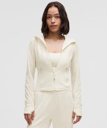 Define Cropped Hooded Jacket Mesh Size 4