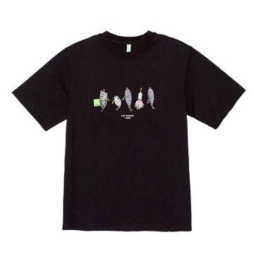 5th STREET｜男裝｜熱感應釣餌印花短袖T恤｜黑色