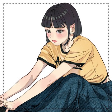 SUA 2款 (dodam) 女孩可愛貼紙 人物貼紙