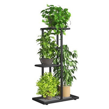 FAmILyLIFE 生活 工業風置物花架 A-277-G 41.3 x 22.2 x 55.6cm 1180g  鐵灰色  3層