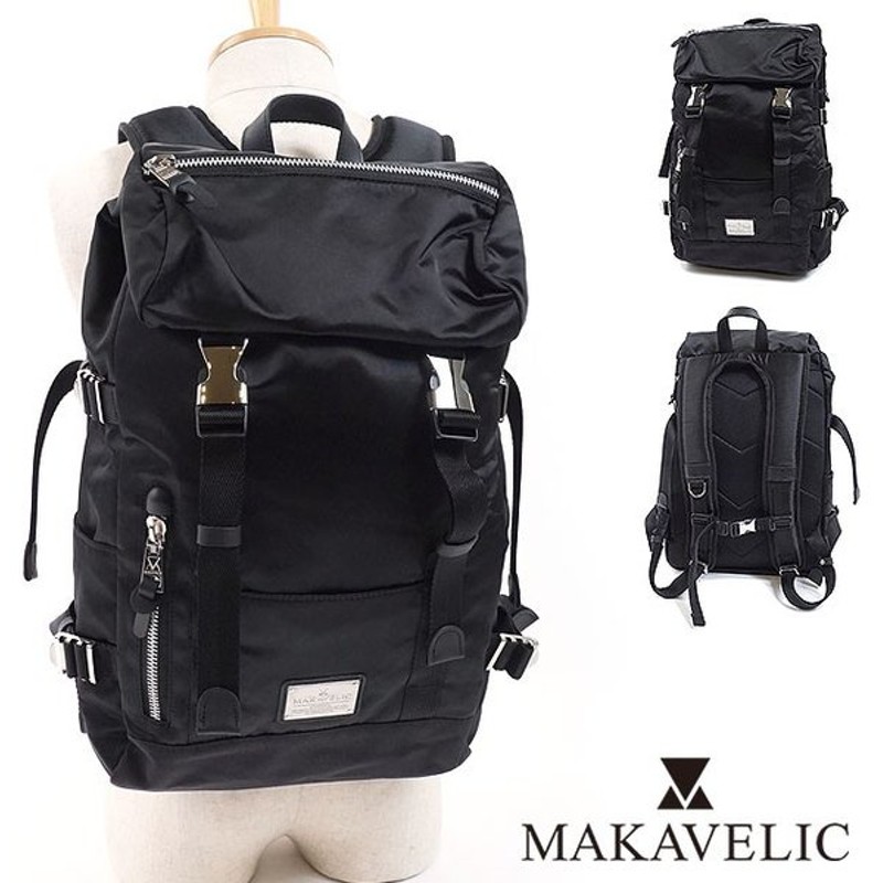 マキャベリック Makavelic リミテッド ダブルベルト デイパック ジェネラル リュックサック バックパック 3108 101 Fw18 通販 Lineポイント最大0 5 Get Lineショッピング