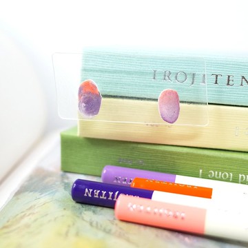 節氣 驚蟄 手繪貼耳耳環 耳針/耳夾