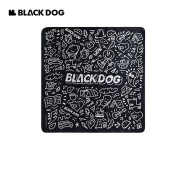 BLACKDOG黑狗超聲波野餐墊防潮墊加厚折疊沙灘草坪春游露營坐墊子