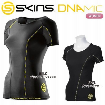 SKINS スキンズ DNAmic レディース ショート スリーブトップ