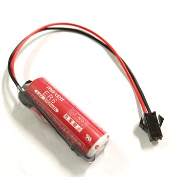 ER6 3.6V 2000mAh 帶2P黑色飛機頭 maxell 不可充電PLC鋰電池(含稅)【佑齊企業 iCmore】