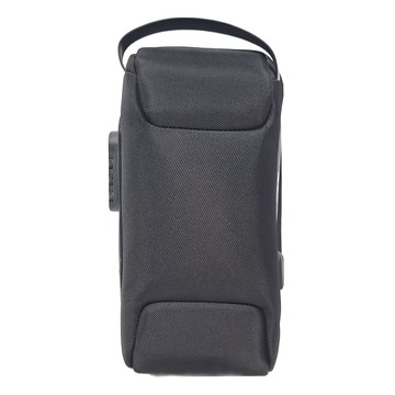 防盜密碼鎖USB充電防潑水透氣多功能單肩包-黑色  33 x 16 x 9.5cm  1個