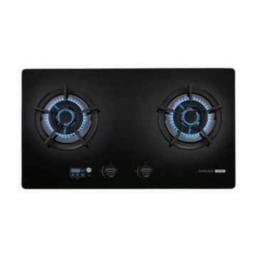 (全省安裝)櫻花二口小面板易清檯面爐G2527G瓦斯爐天然氣G-2527GBN