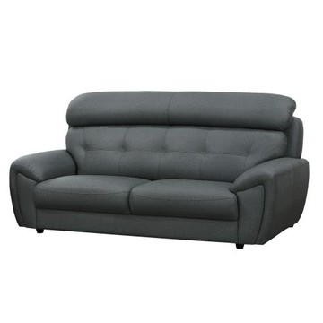 【MUNA】 奧斯卡灰色貓抓皮三人座沙發