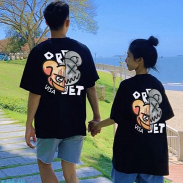 【M世代】大尺碼情侶裝 棉質短袖T恤 男生衣服 情侶t 男t 短T男 T恤短袖男 男生上衣 ATSD75