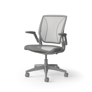 Humanscale 專業人體工學椅-Diffrient World Chair-辦公椅/電腦椅首選品牌/灰框白網