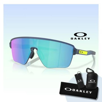 【Oakley】Corridor SQ 運動太陽眼鏡(OO9415-02 Prizm Sapphire 鏡片)