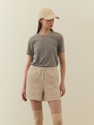 HALF SWEAT PANTS (gray)