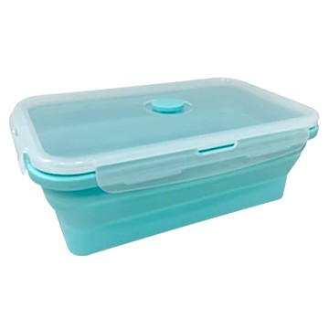 AWANA 矽膠折疊保鮮盒 顏色隨機 1.2L  1個  1個