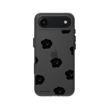 iPhone Air Clear (相機按鈕) 酷墨灰 - Square Studio 方坊 - 飄浮 Emo