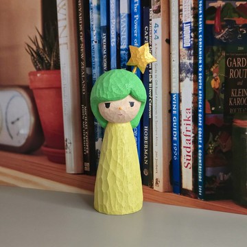 雙子座 木雕(無現貨/需訂購)