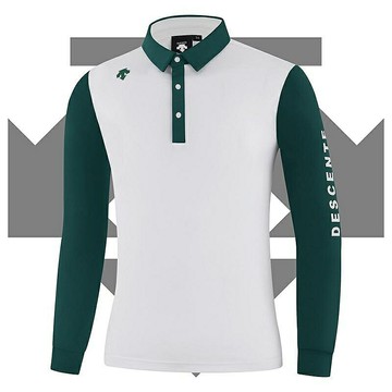 高爾夫服裝長袖t恤男春夏Golf球衣服速乾Polo衫上衣室內運動緊身