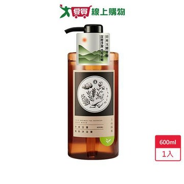 上山採藥冷泉玉露清新沐浴露600ml【愛買】