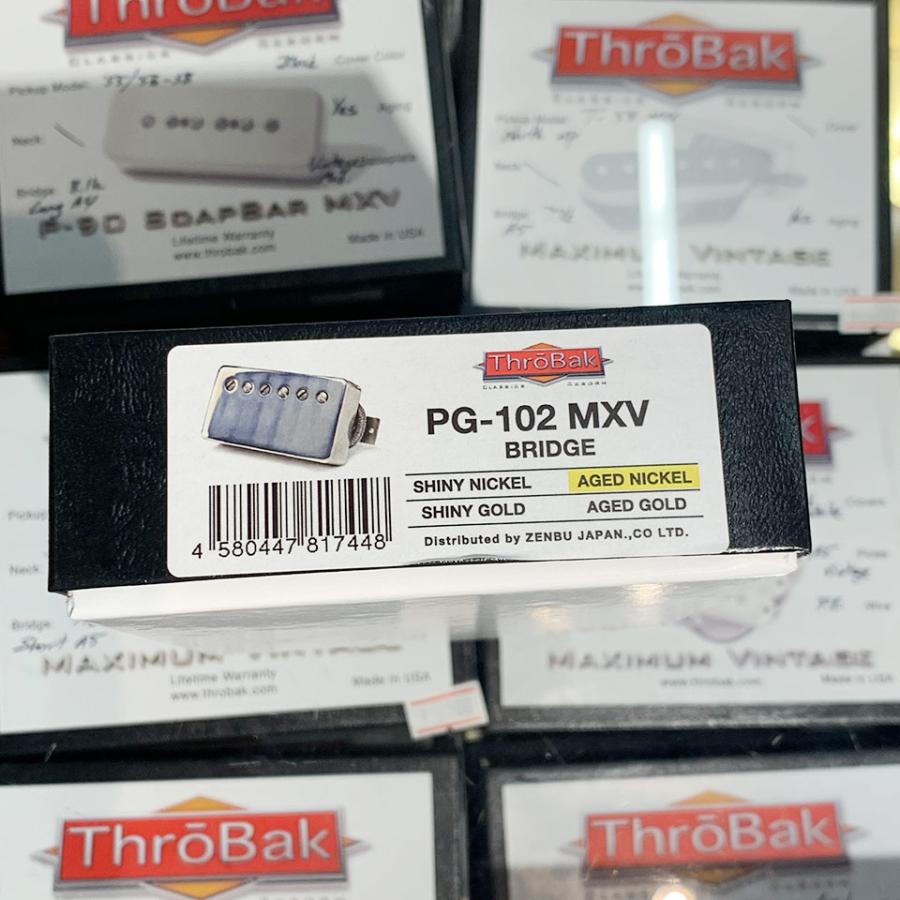 ThroBak PG-102 MXV BRIDGE AGED NICKEL 8.6k