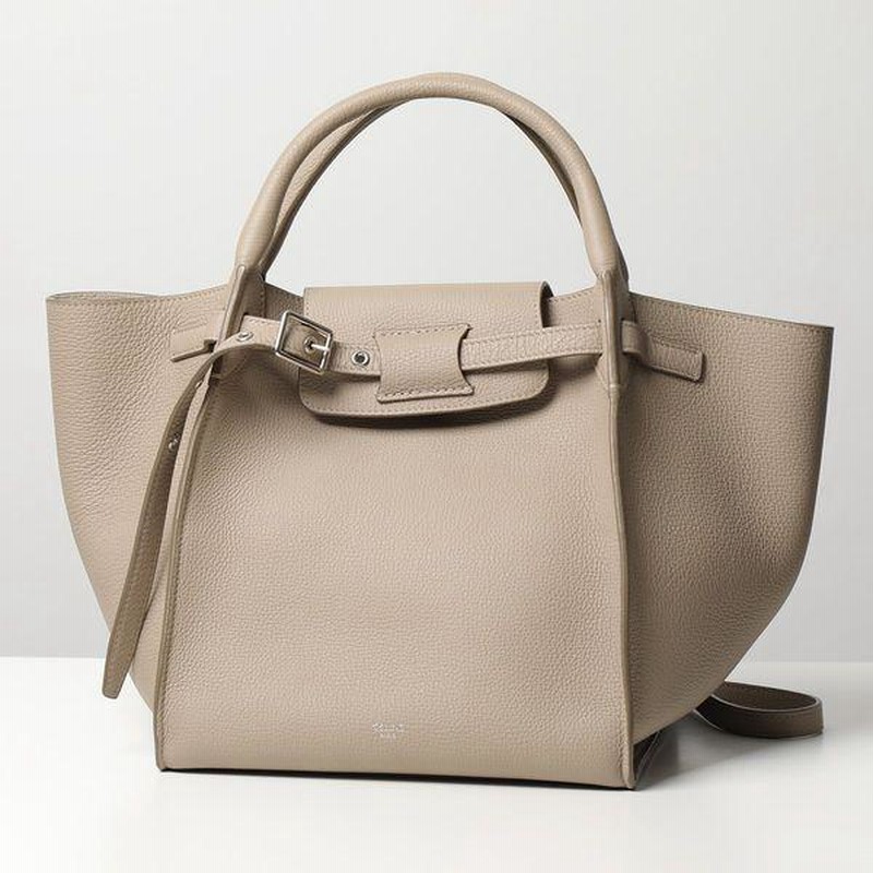 CELINE セリーヌ トートバッグ Small long strap Big Bag ビッグバッグ 189313A4U.18LT レディース レザー  鞄 Light-taupe | LINEブランドカタログ