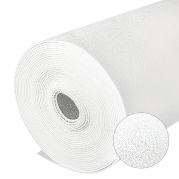 COMET 高級款自黏絲光隔熱防霉防潮泡棉壁紙  珍珠白  100公分 x 20公尺