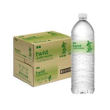 泰山 twist ｗater環保包裝水1460ml(12入/箱)