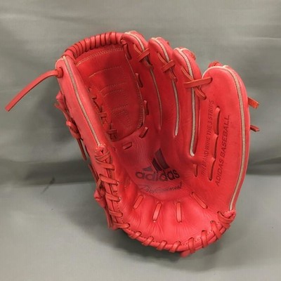 adidas 野球グローブ 赤金 adidas アディダス 野球 硬式グラブ グローブ 投手用 高校野球