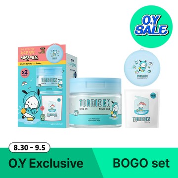 [Sanrio EDITION] Torriden Dive In Low Molecular Hyaluronic Acid Multi Pad 80P (+Refill 80P) (2 Options)