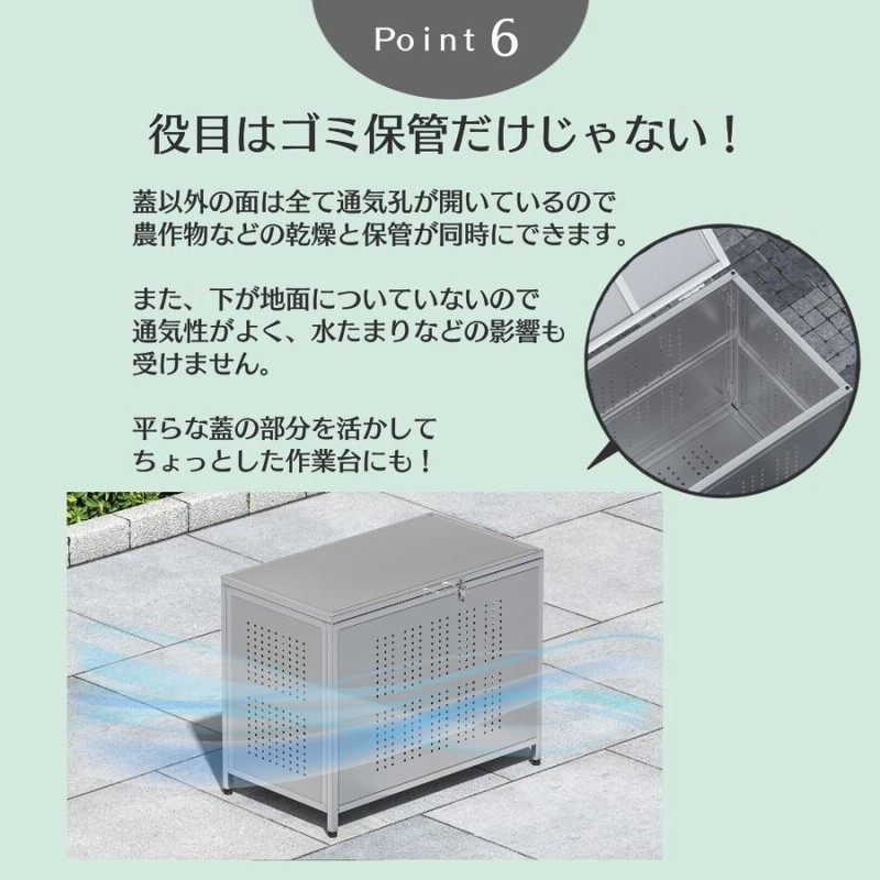 ゴミ箱 ゴミステーション ごみ収集ボックス 屋外 カラス除け ゴミ箱 ゴミステーション ごみ収集ボックス 屋外 カラス除け
