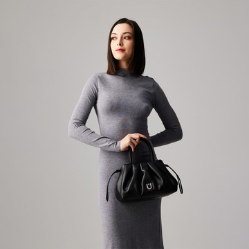 【BRAUN BUFFEL 德國小金牛】台灣總代理 蒂夏爾-B 大斜背包-黑色/BF876-57-BK