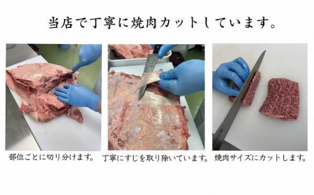 おおいた和牛A4ランク以上！赤身焼肉セット3種