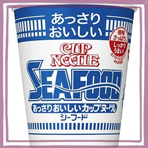 日清食品 あっさりおいしいカップヌードル シーフード カップ麺 60G×20個