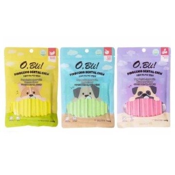 O，Bli！噢，比利！軟式潔牙骨(犬用)系列 100g X(6入組)